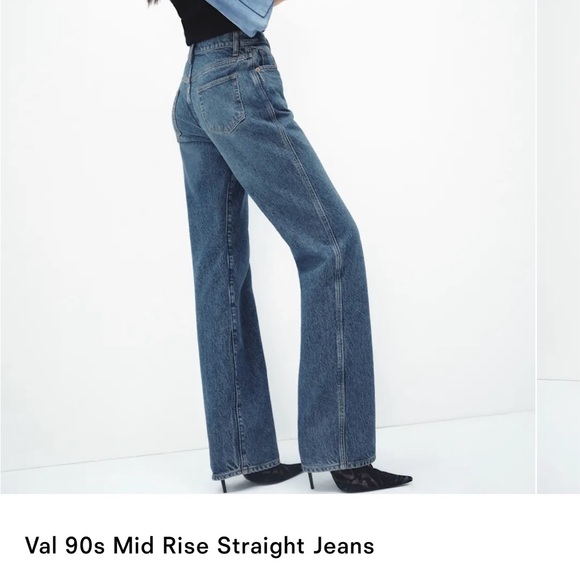 Val 90s Mid Rise Straight Jeans